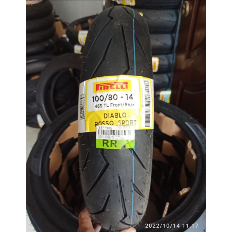 Pirelli diablo rosso sport 100/80-14