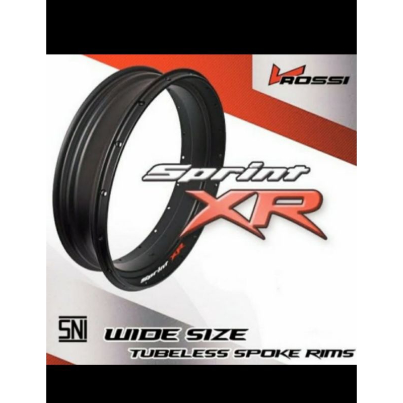 Velg jari-jari V Rossi H36 300/350-17 Sprint XR tubles