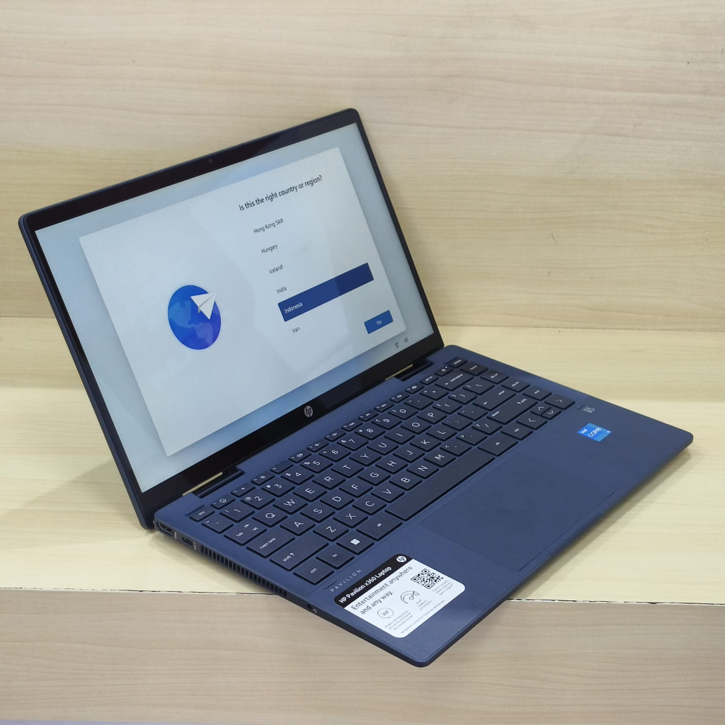 LAPTOP TOUCHSCREEN HP PAVILION X360 14 INTEL CORE I3 1215U 8GB 256GB 512GB SSD FHD IPS WINDOWS 11 HOME
