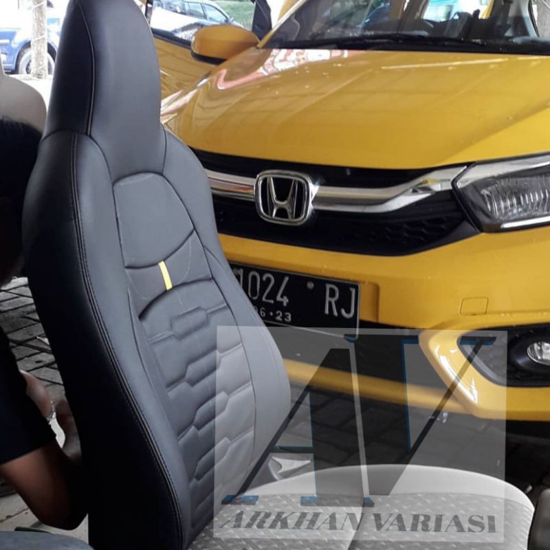 Sarung Jok Motif Mobil Brio Lama Brio Satya Brio Rs Bahan Mb-Tech