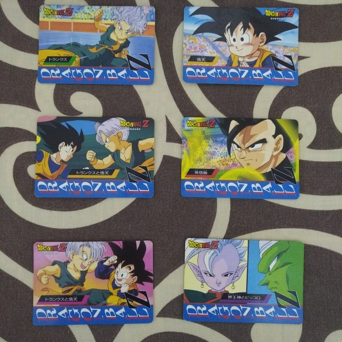 Kartu Dragon Ball Z Banpresto Ori