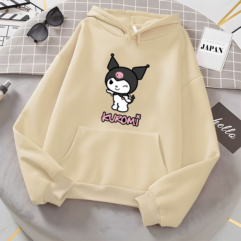 Sweater anak perempuan KUROMI hoodie anak 2-10 tahun