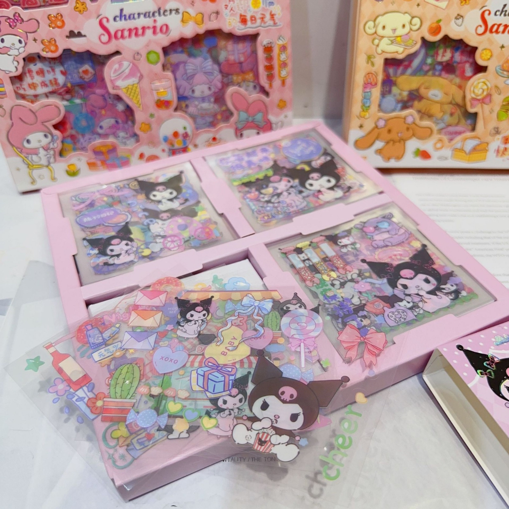 

Stiker box lucu anti air karakter kuromi ,cinnamorol import (LK 1750) RB9