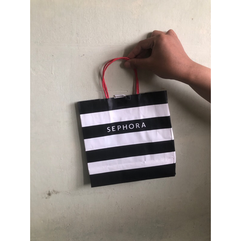 

preloved paper bag sephora