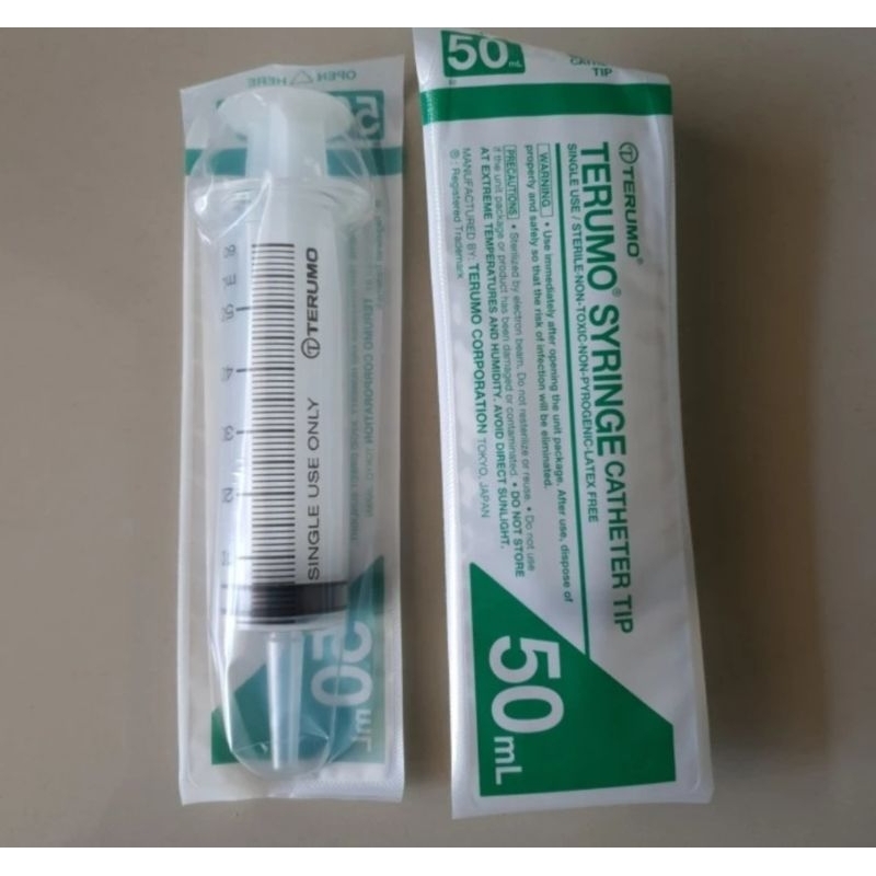 Terumo Syringe 50cc/ spuit 50ml