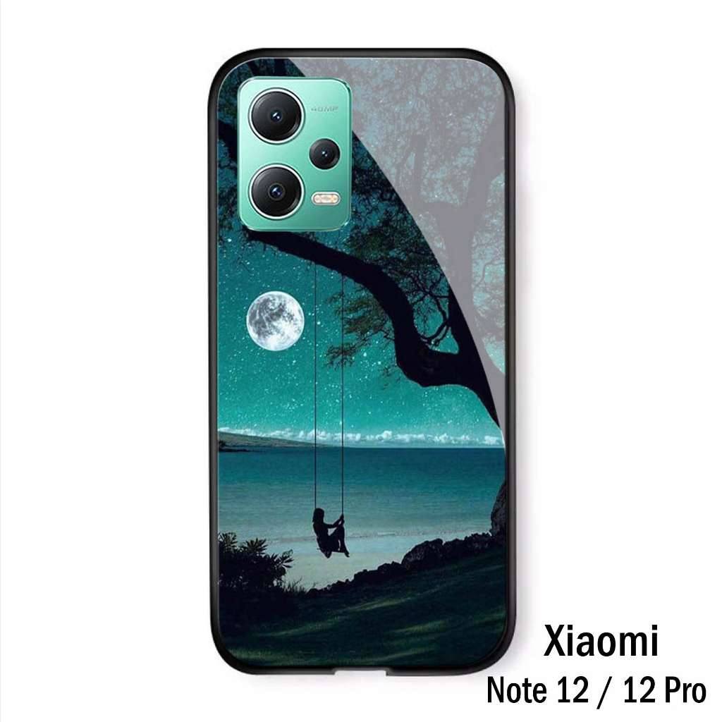 [H20 ]Softcase Glass Kaca REDMI NOTE 12 - Case HP REDMI NOTE 12 PRO - Softcase REDMI NOTE 12 - Case 