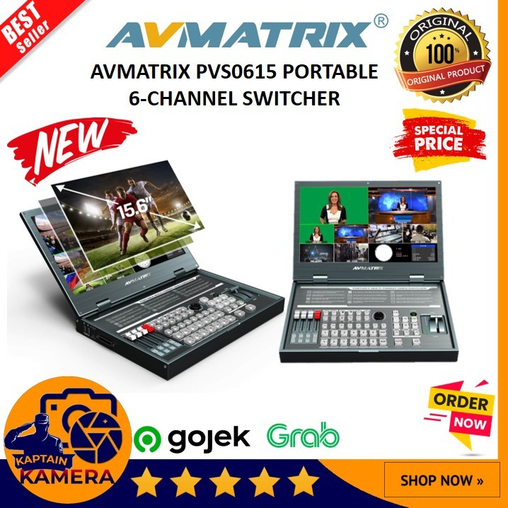 AVMATRIX PVS0615 6-CHANNEL HD SWITCHER