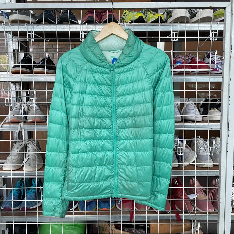 Jaket Bulang Uniqlo hijau