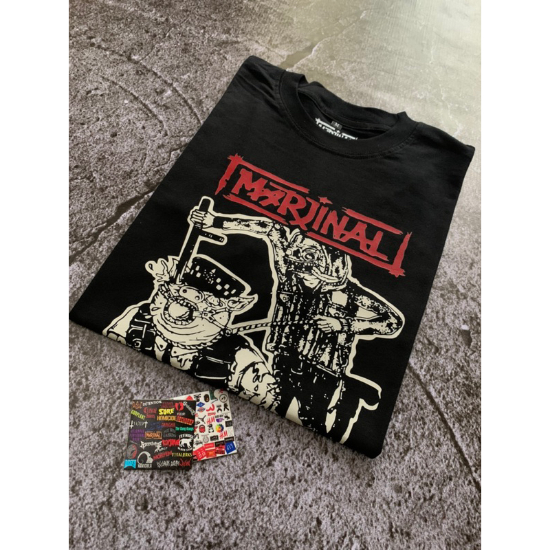 Marjinal - Negri - Ngeri / Kaos band Marjinal Negri Ngeri Tshirt Band Punk