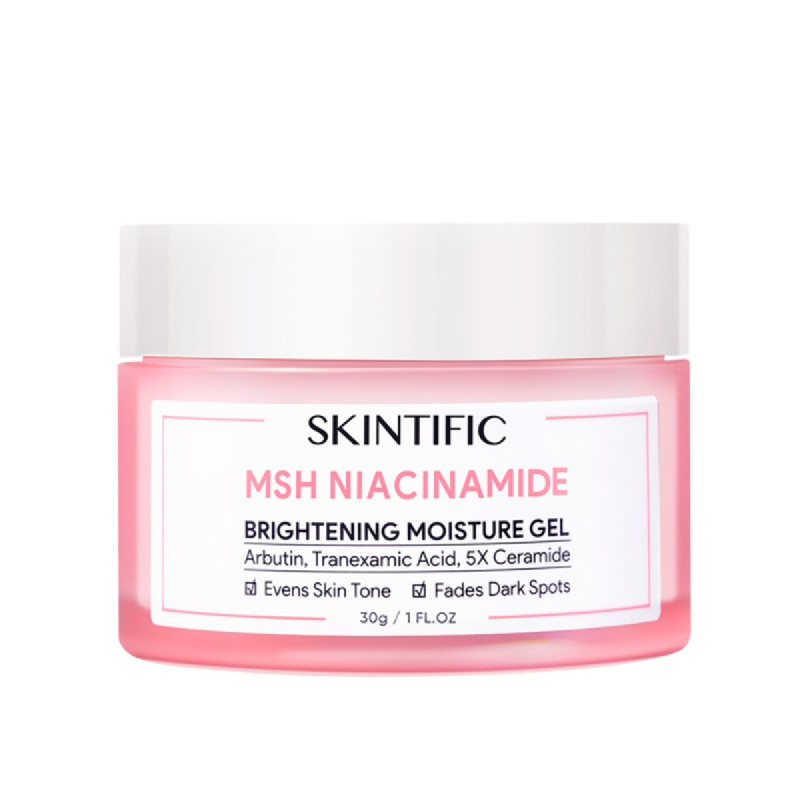 SKINTIFIC MSH Niacinamide Brightening Moisturizer Glowing Moisture Gel 30g