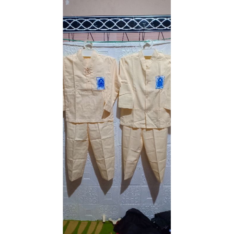 BAJU SEKOLAH TPA ANAK TANGAN PANJANG/BAJU MENGAJI