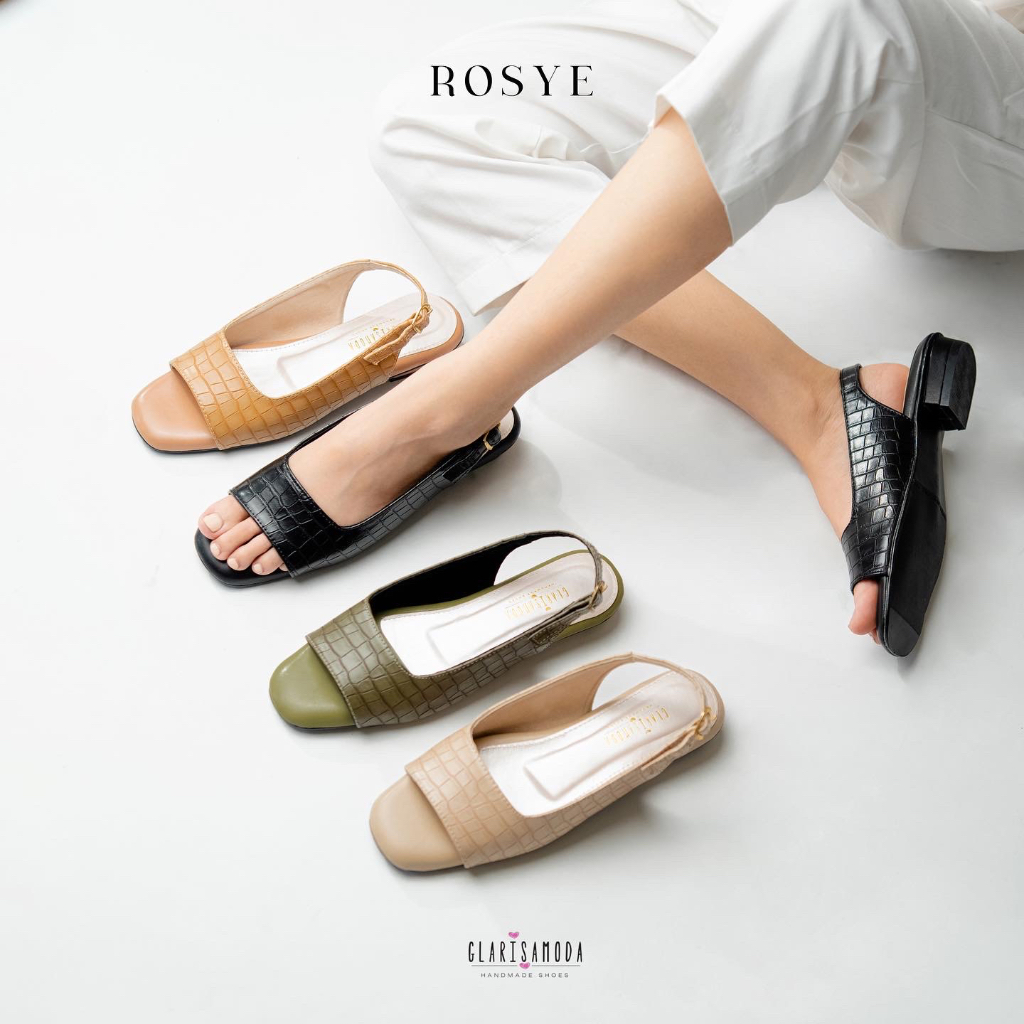 GLARISAMODA Rosye heels 3cm sepatu sandal wanita