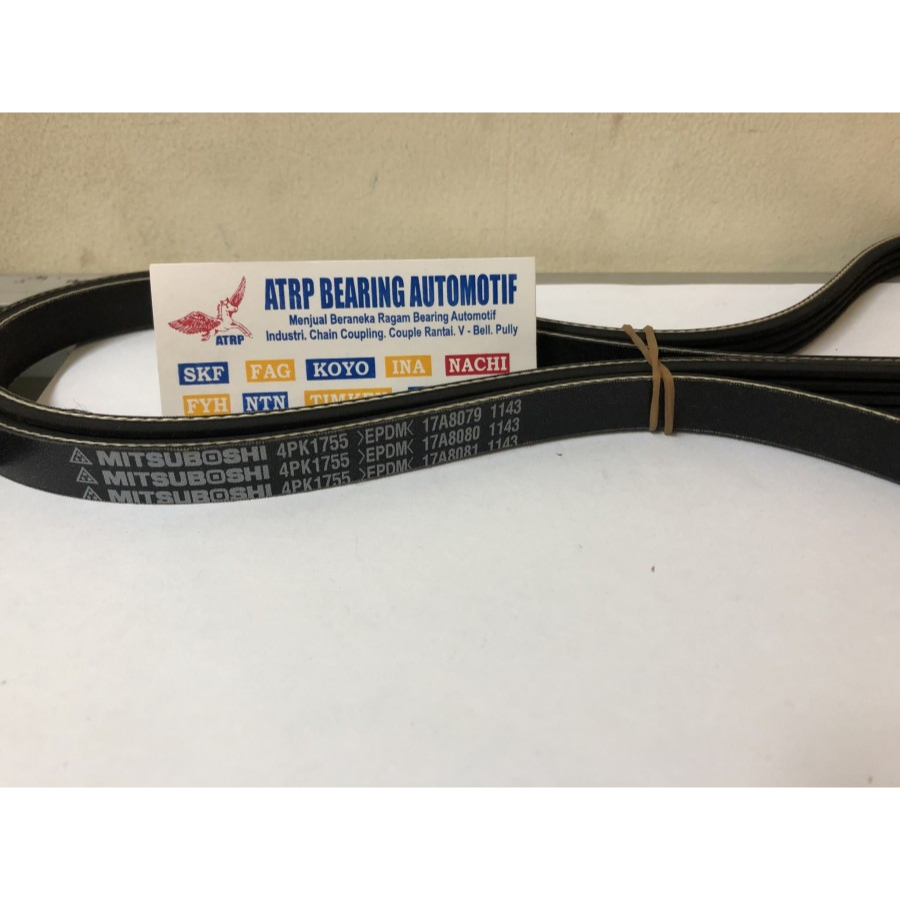 FAN BELT / TALI KIPAS 4PK 1755 MITSUBOSHI JAPAN