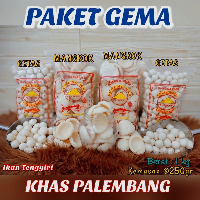 

PAKET GEMA 1 KG ( 2getas, 2 mangkok)