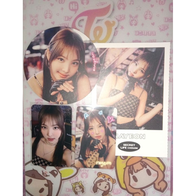 [BOOKED] set season greeting 2023 Twice Nayeon pob jyp