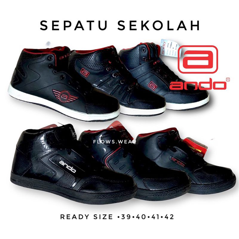 SEPATU SEKOLAH ANAK ANDO