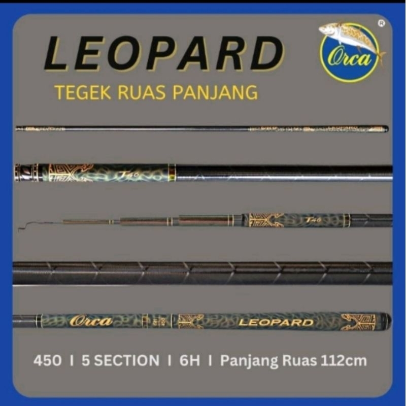 Joran Tegeg Orca Leopard & Orca Laguna 450