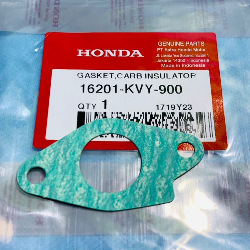 Packing Gasket intake intek BeAT Karburator Scoopy karbu Spacy karbu Original