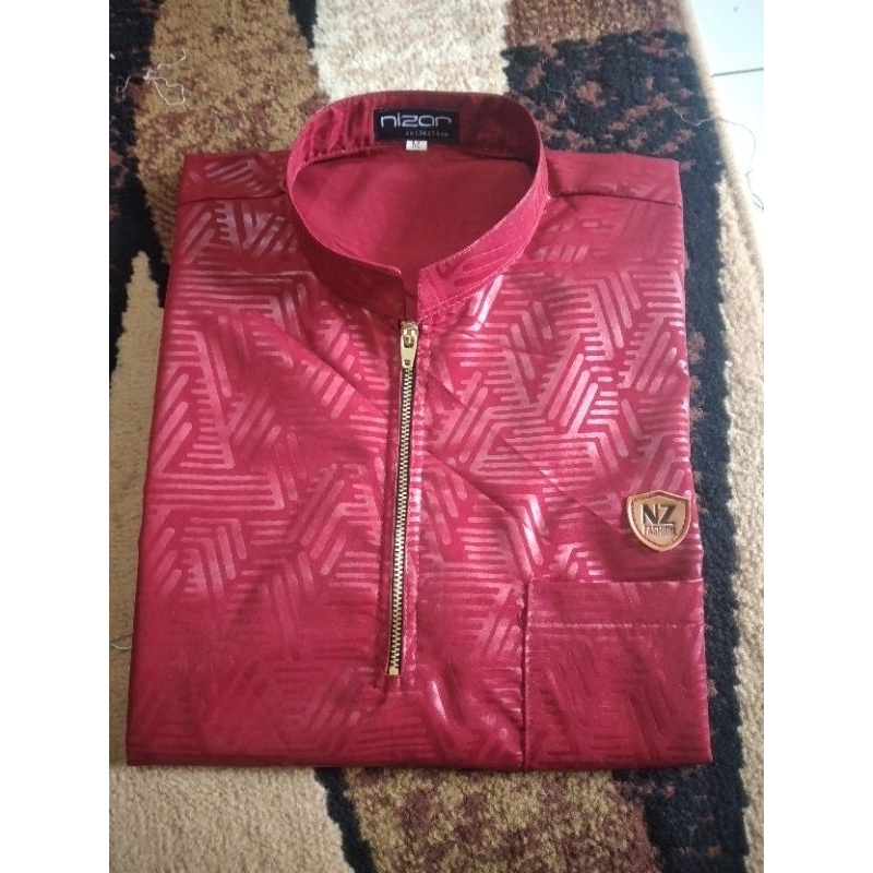 JUBAH/GAMIS EMBOS PRIA DEWASA SIZE M L XL XXL