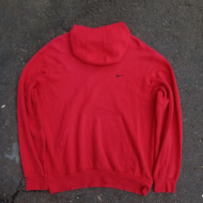 Hoodie Nike red y2k tag