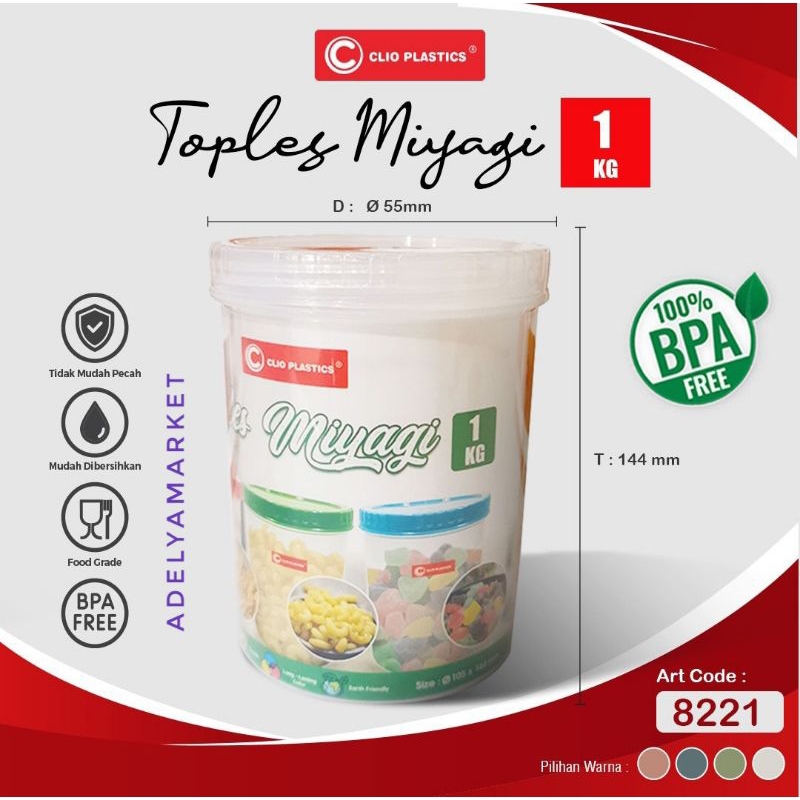 Toples 1 kg Miyagi / Toples drat
