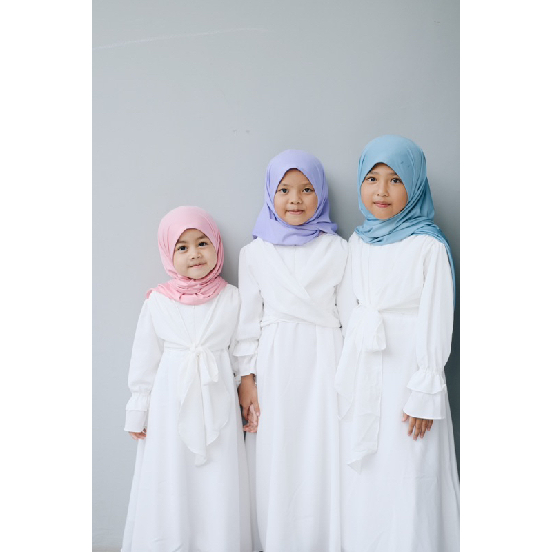 Pashmina instan anak Aluna / hijab anak jilbab anak