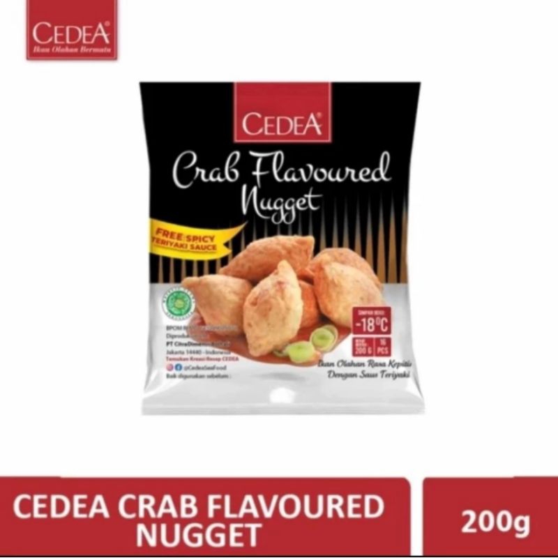 

Cedea crab nugget 200gr naget kepiting