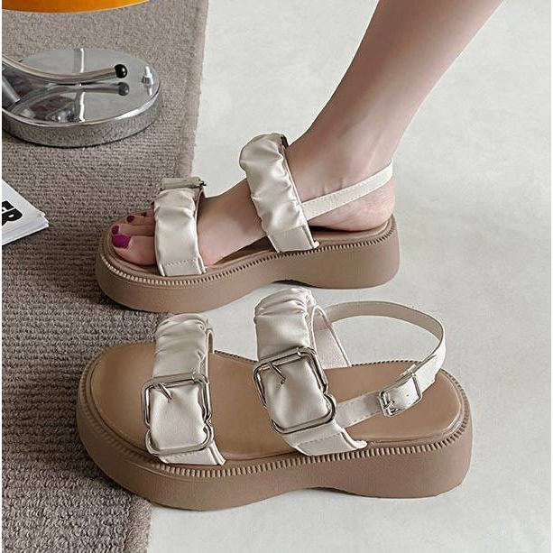 1531 Sandal Tali Wanita Import Sendal Kekinian