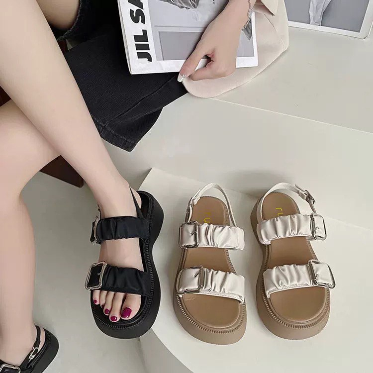 1531 Sandal Tali Wanita Import Sendal Kekinian