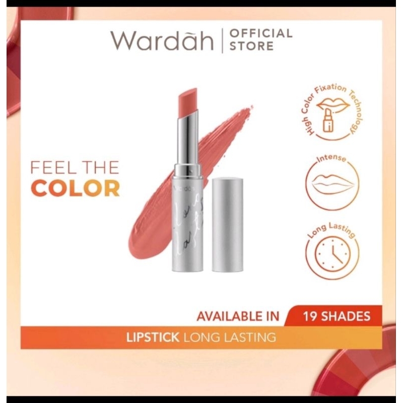 Wardah Lipstick Longlasting - Lipstick Wardah ORIGINAL