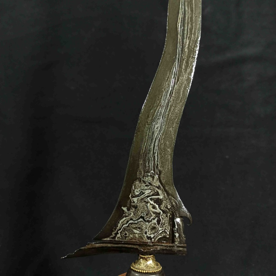 Pusaka Sepuh Keris Pandawa Luk 5 Pamor Lintang Kemukus Tangguh Pajang