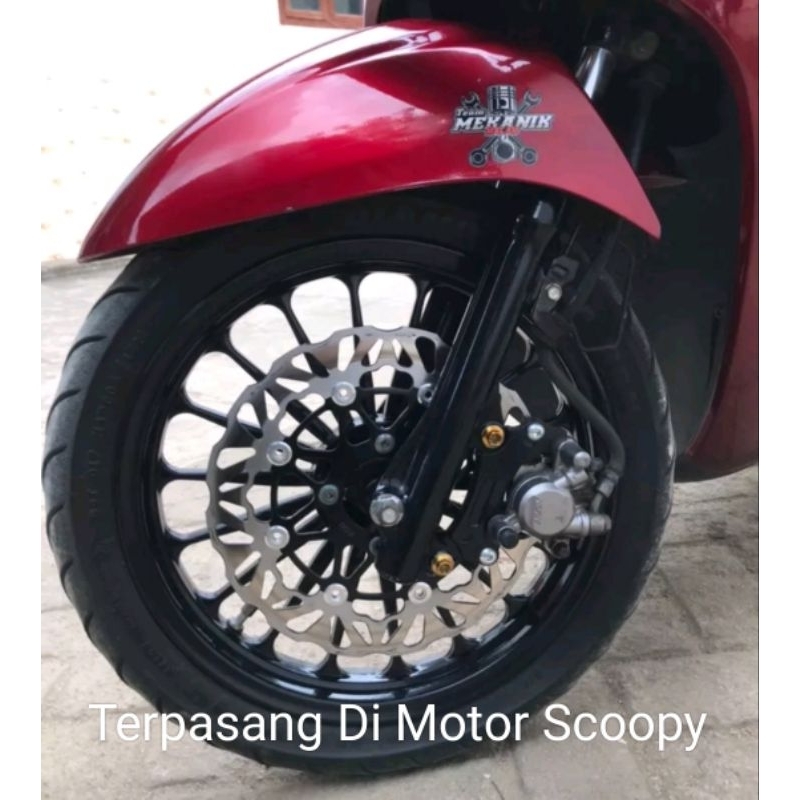Disc Cakram Depan Variasi Model PSM MOS 260mm Mio Soul/Beat/All Beat/All Vario110/All Vario125/All Vario 150/Mio Soul Mio Smile Mio Sporty Original MOS Mio beat