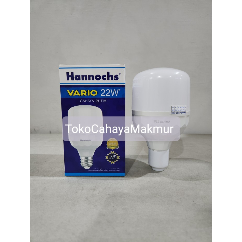 Lampu LED Bohlam Vario 24w 24watt Hannochs CoolDayLight