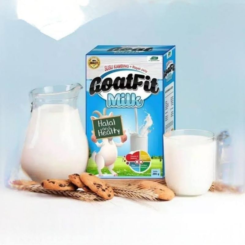 

Susu Kambing Etawa Bubuk | Susu Etawa GoatFit Milk 200 Gram ALL VARIAN ORIGINAL