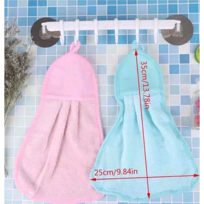 Lap Tangan Handuk Polos Kain Lap Gantung Dapur Polos Hand Towel Serbaguna