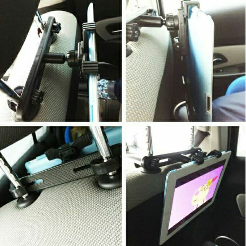 (COD) Holder Tablet 8-11 Inch Backseat di Mobil Material ABS