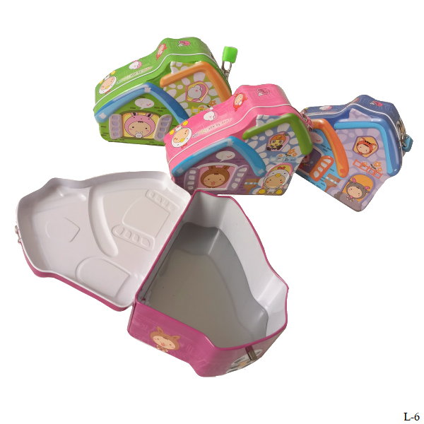 Celengan Rumah Dengan Kunci & Gembok No. L-6 - Souvenir Ultah Anak Piggy Bank