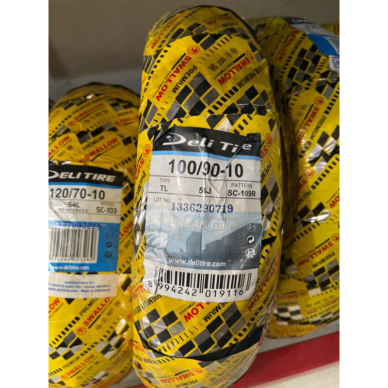 swallow sc 109 ukuran 100/90-10 vespa matic