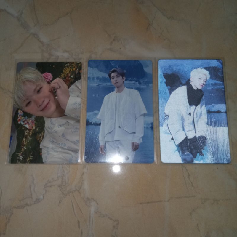photocard seventeen hoshi woozi wonwoo sector 17 new beginning bene weverse