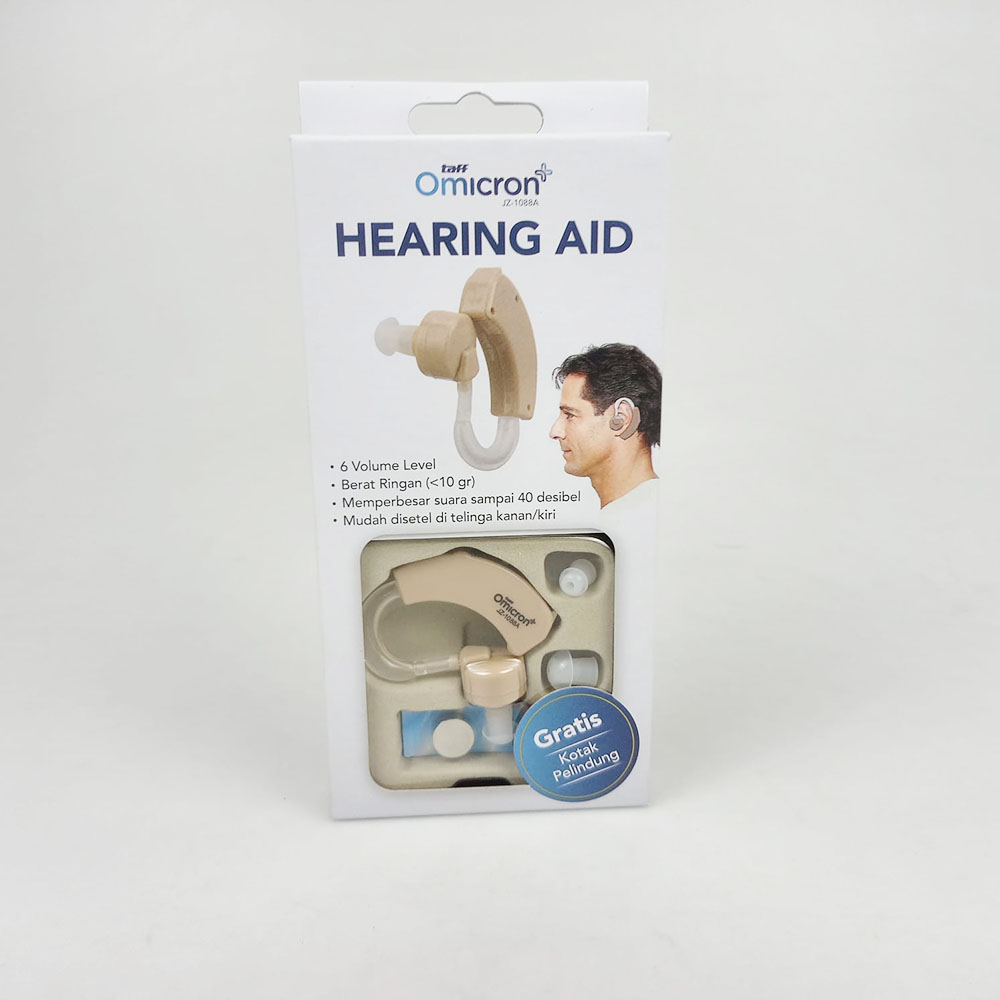 Alat Bantu Dengar Orang Tua Hearing Aid Kit Behind The Ear Bte ABD Tuli Budek Tuna Rungu 88A