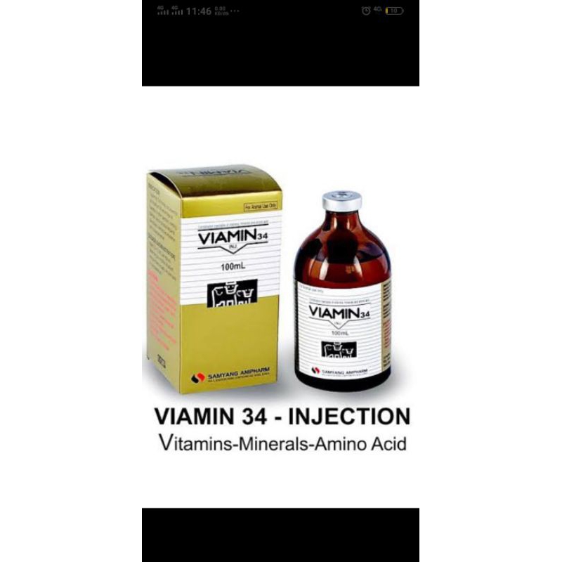 Viamin 34 inj 100ml