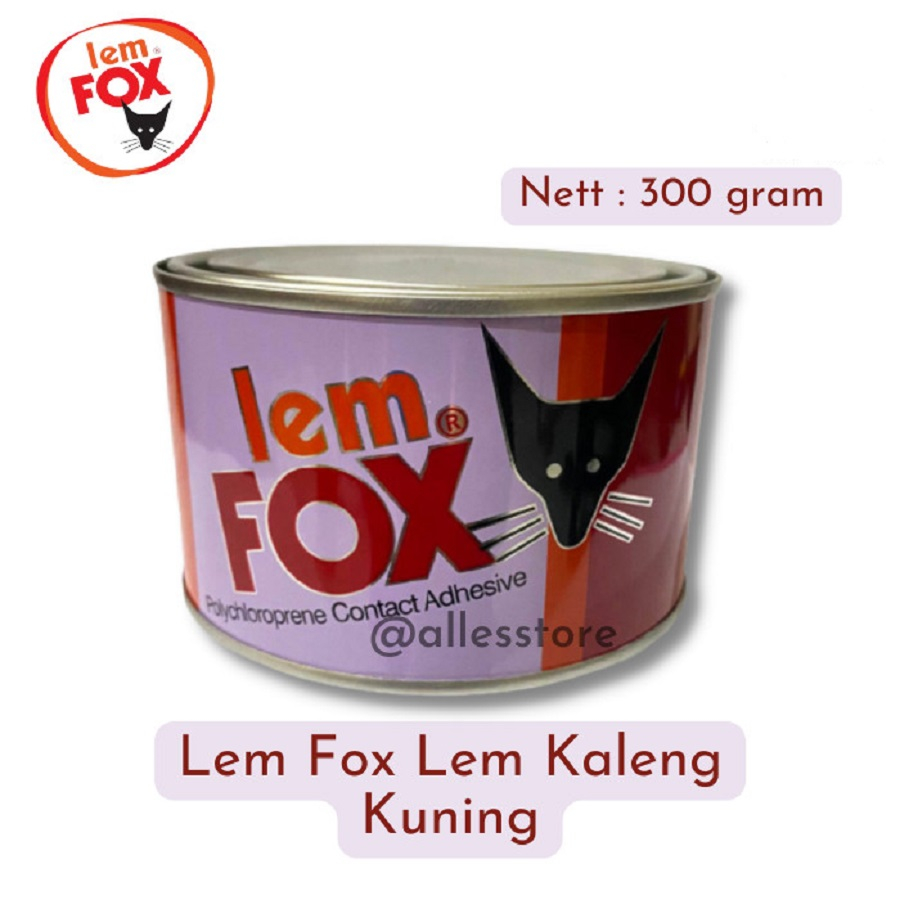 

Lem Fox Kuning 300 gr Lem Serbaguna Fox 300 Gram