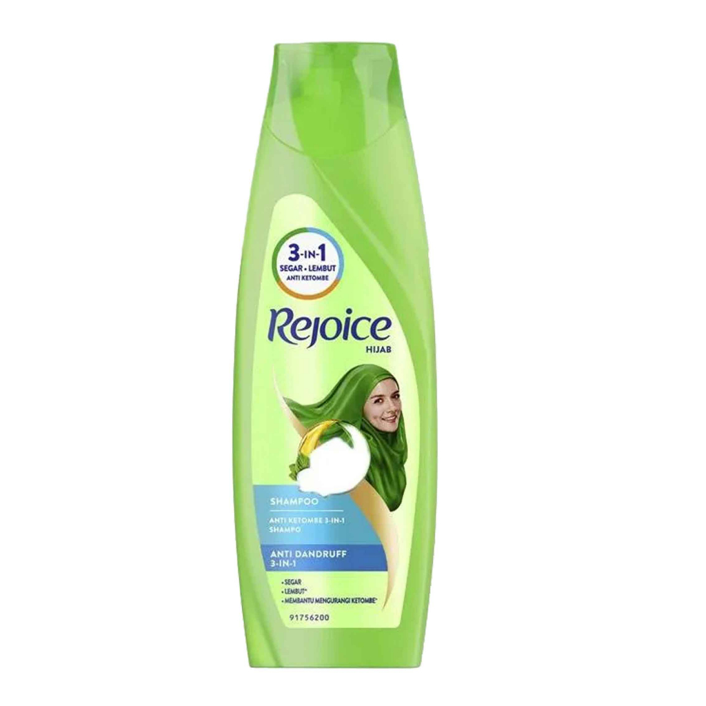 Rejoice Hijab / Shampo Rambut 3IN1 / Shampo Anti ketombe / 170ml