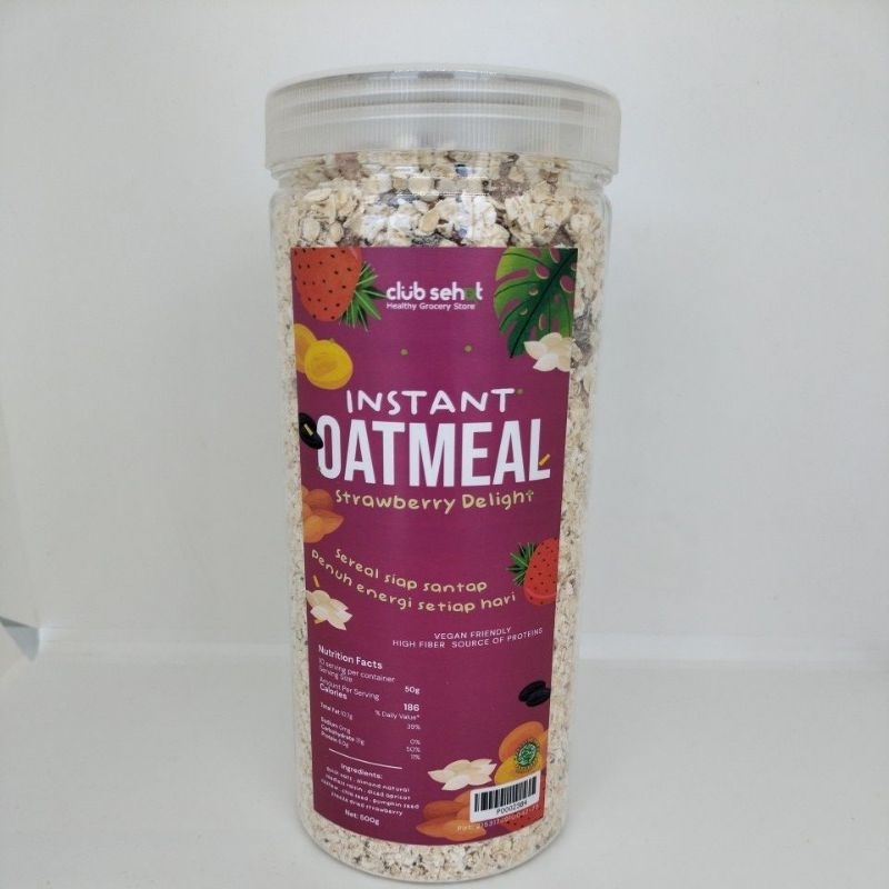 

Instant Oatmeal Strawberry Delight 500gr