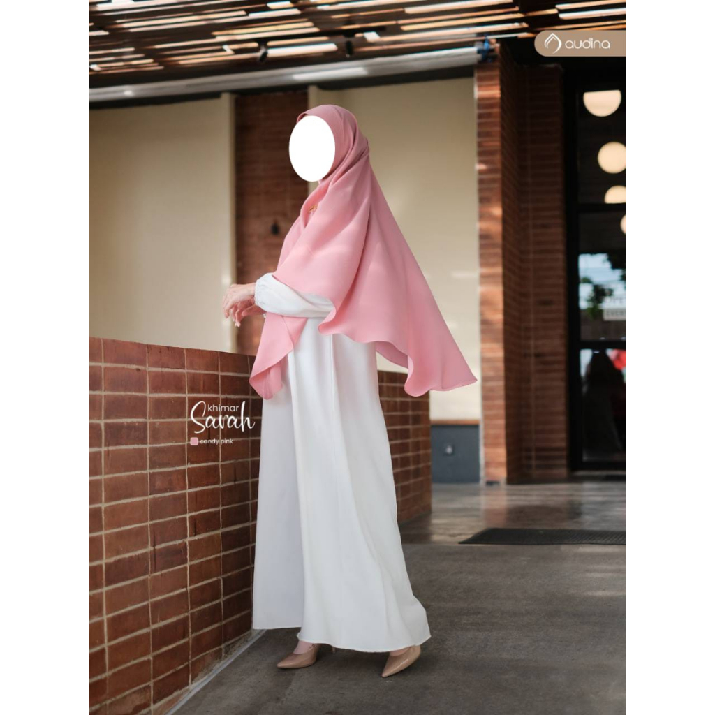Sarah Khimar by Audina / Khimar Polos / Khimar Simple / Audina Ori / Audina Indonesia