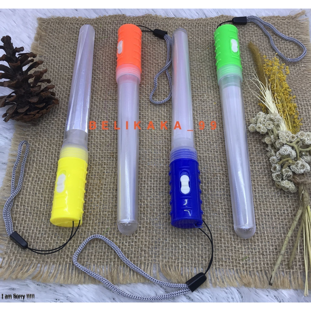 (12PCS) MAINAN ANAK TONGKAT NYALA VIRAL / LIGHT STICK LED / LIGHT STICK NYALA / STICK NYALA / TONGKAT NYALA / TONGKAT LED