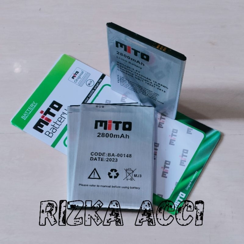 Baterai Batre Bt Mito Z3 Z 3 BA00148 BA-00148 Original Battery Batrai Hp