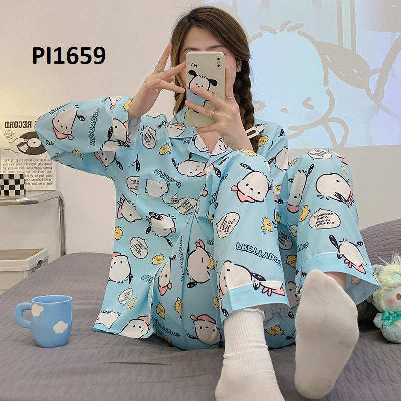 PIYAMA PP SILK WANITA PI1659