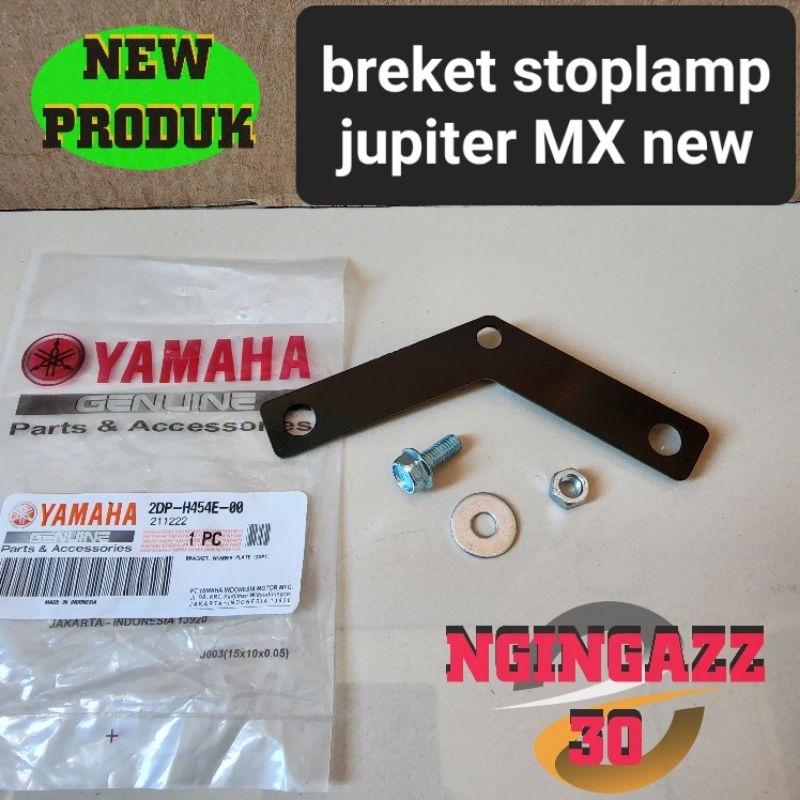 breket stoplamp lampu belakang jupiter mx new set baut