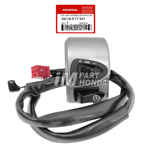 35016-KYT-941 Holder Kanan Tombol Lightning & Stater Scoopy Karbu